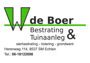 Willem de Boer Bestrating